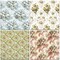 12 Designs 24 Sheets Scrapbook Paper Pack 6x6, 24 Sheets Vintage Scrapbooking Paper Floral Paper One Single-Side Decopodge Paper Supplies For Layout Junk Journal Card-Making Decorative Background Ephemera